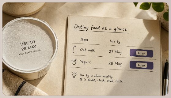 PantryDate — Know what expires before it does.