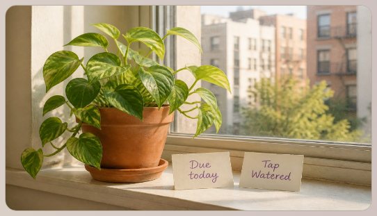 PlantWeek — Know which houseplant is thirsty today.